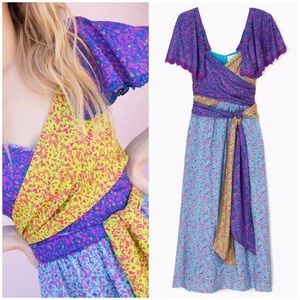 Tanya Taylor Tiegan Midi Dress Confetti Size 12